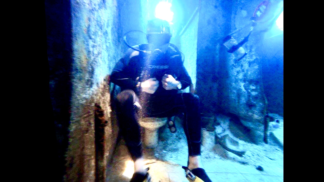 Scuba diving